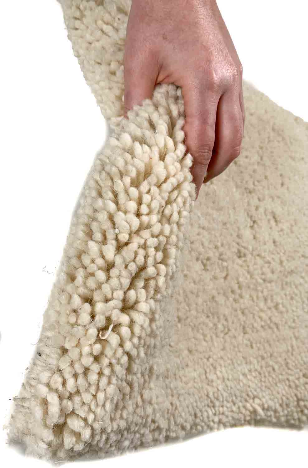 Berber-egaal-creme 250 x 200 cm