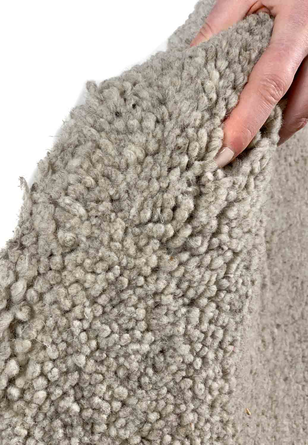 Berber-licht-grijs 200 x 300 cm