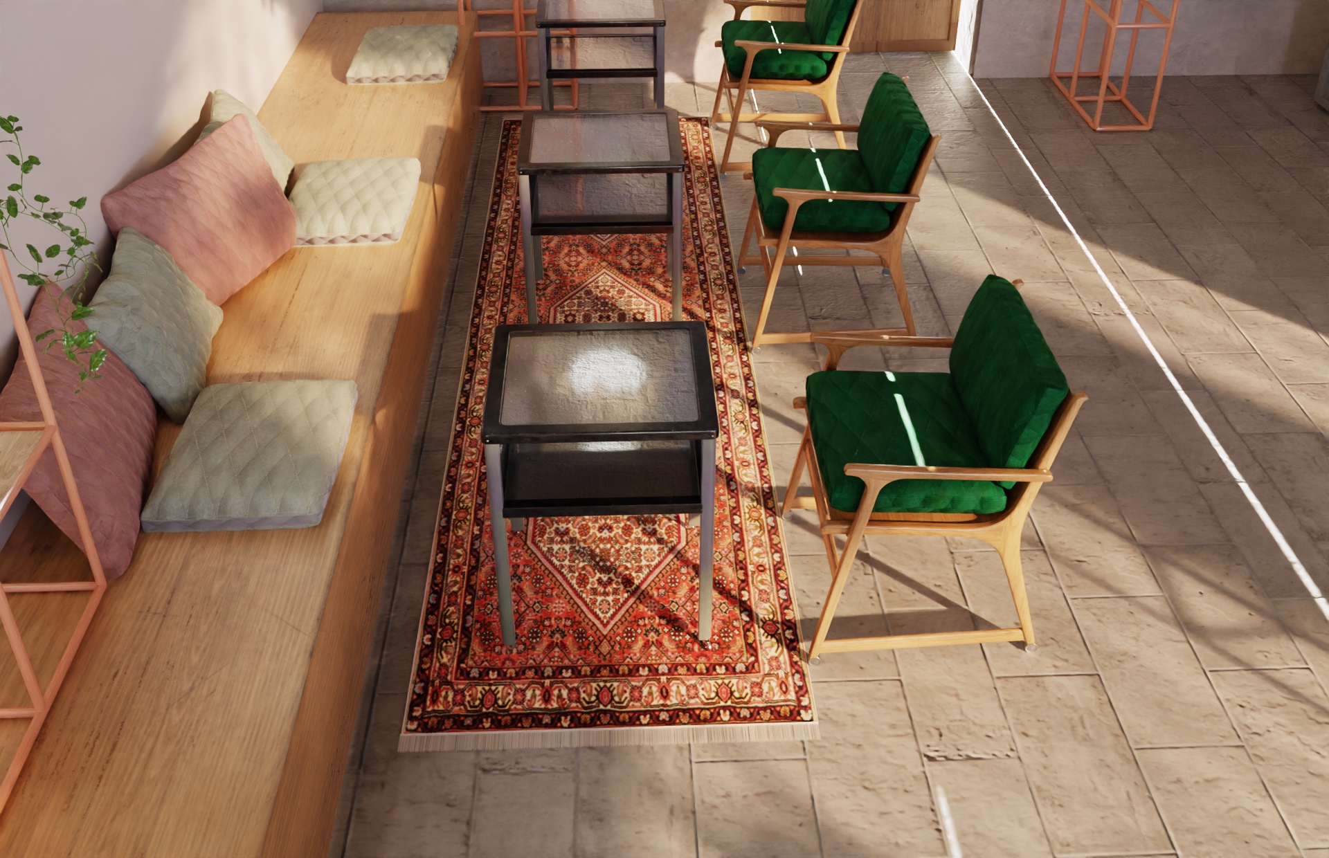 Bidjar Tekab/Bukan 70x295 cm